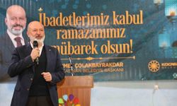 Başkan Çolakbayrakdar: 'Huzurlu bir ramazan için tüm ekiplerimizle sahadayız'