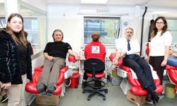 Başkan Erol'dan anlamlı hareket : 'Bir Ünite Kan, Bir Hayat'