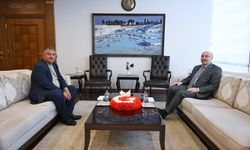 Başkan Pütün'den Vali Köşger'e hayırlı olsun ziyareti