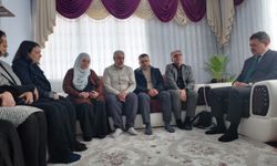 Başsavcı Ali Yeldan'dan, Mihriban Yılmaz'ın ailesine taziye ziyareti