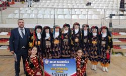 Batman'da Okul Sporları Halk Oyunları Yarışması düzenlendi