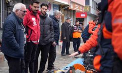Bayburt AFAD'dan deprem sergisi ve ekipman tanıtımı