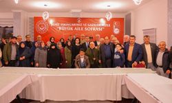 Bayburt'ta 'Büyük Aile Sofraları' iftarı şehit aileleri ve gazilerle paylaşıldı