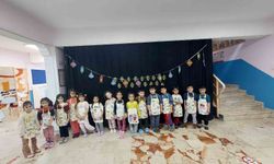 Bayındır'da minik eller 'ramazan pidesi' yaptı