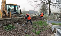 Bayrama kadar tüm mezarlıklar temizlenecek