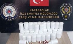 Bekçilerin dikkatinden kaçmadı: 2 bin 710 uyuşturucu hap ele geçirildi