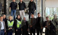 Beyağaç'ta kırsal kalkınmayı destek amacıyla zeytin fidanı dağıtımı gerçekleşti