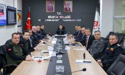 Bilecik'te 112 Acil Çağrı Hizmetleri İl Koordinasyon Komisyon Toplantısı yapıldı