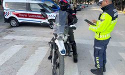 Bilecik'te motosiklet ve motorlu bisikletlere sıkı denetim