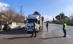 Bilecik'te müşterek yol kontrol ve denetim faaliyeti