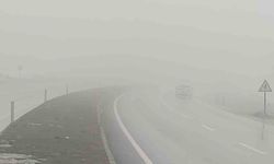 Bingöl'de yoğun sis görüş mesafesini düşürdü