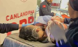 Birlikte yaşadığı kadınla tartışıp cama yumruk atan şahıs ağır yaralandı