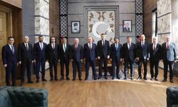 Bölge valilerinden Vali Nedim Akmeşe'ye hayırlı olsun ziyareti