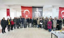 Burhaniye'de Kaymakam Atilla Şehit aileleri ve gaziler onuruna verilen yemeğe katıldı