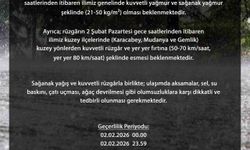 Bursa genelinde kuvvetli sağanak bekleniyor