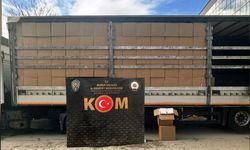 Bursa'da 10 milyon 510 bin adet kaçak makaron ele geçirildi