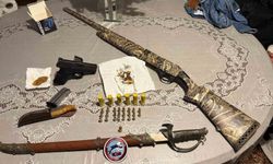 Bursa'da huzur uygulaması: Silah ve mühimmat ele geçirildi