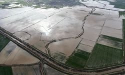 Büyük Menderes'te su seviyesi en yüksek seviyeye ulaştı