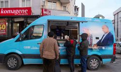 Canik'te gönülleri ısıtan ikram