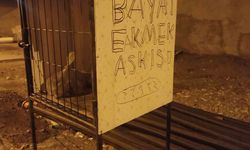 Çermik'te bir vatandaş israfı önlemek için 'bayat etmek dolabı' yaptı