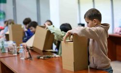 Çocuklar bir günlüğüne mimar oldu