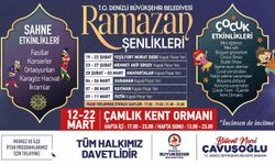 Denizli Büyükşehir 57 ayrı noktada iftar sofrası kuracak