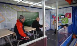 Deprem Simülasyon Tırı Samsun'da eğitimlere başladı