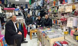 Dicle Kaymakamı Mustafa Atış, esnaf ve vatandaşlarla bir araya geldi