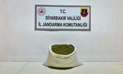 Diyarbakır'da 38 kilo esrar ele geçirildi