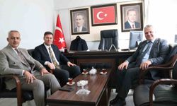 DSİ Bölge Müdürü muhtarla buluştu