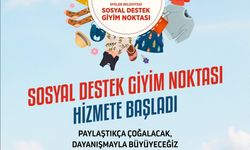 Efeler'in Sosyal Destek Giyim Noktası hizmete başladı