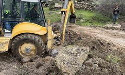 Ekipler sahaya indi, kapanan bahçe yolları açıldı