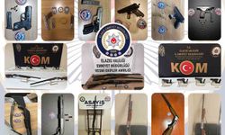 Elazığ'da kesinleşmiş hapis cezası bulunan 115 zanlı tutuklandı