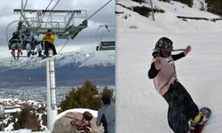 Ergan Kayak Merkezi'nde eğlenceli anlar
