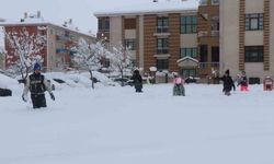 Erzincan'da eğitime kar engeli! Okullar 1 gün daha tatil