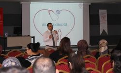 Erzincan'da sağlık eğitim programı düzenlendi