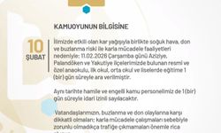 Erzurum'da eğitime bir gün ara verildi