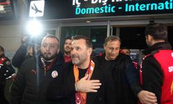 Galatasaray kafilesi Konya'ya geldi