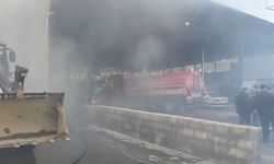 Gaziantep'te biber fabrikasında korkutan yangın