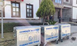 Germencik Belediyesi'nden çevre temizliğine 100 yeni çöp konteyneri