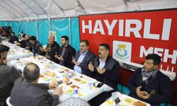 Haliliye'de kurulan iftar çadırında yüzlerce vatandaş aynı sofrada buluştu