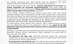 Hazine ve Maliye Bakanlığı: 'Enflasyonun yüksek seyrettiği dönemlerde ödemelerin geçici olarak yüksek görünmesi doğal bir sonuçtur'