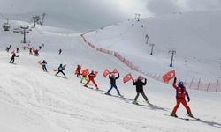Hesarek Kayak Merkezi'nde ziyaretçi yoğunluğu