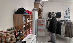 Hınıs adliyesinde sosyal market açıldı