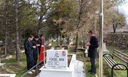 Hisarcık'ta Şehit Yüksel Arık dualarla anıldı