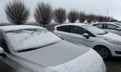 Iğdır'da yüksek kesimler karla yeniden beyaza büründü