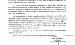 İran'dan BM'ye uyarı mektubu: 'Olası bir saldırıya meşru müdafaa hakkı kapsamında karşılık vereceğiz'