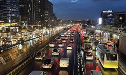 İstanbul'da trafik yoğunluğu yüzde 83'e ulaştı