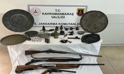 Kahramanmaraş'ta tarihi eser kaçakçılığı operasyonu