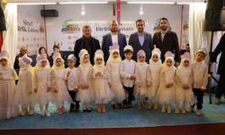 Kahta'da 4-6 yaş miniklerden duygu dolu Kur'an-ı Kerim programı